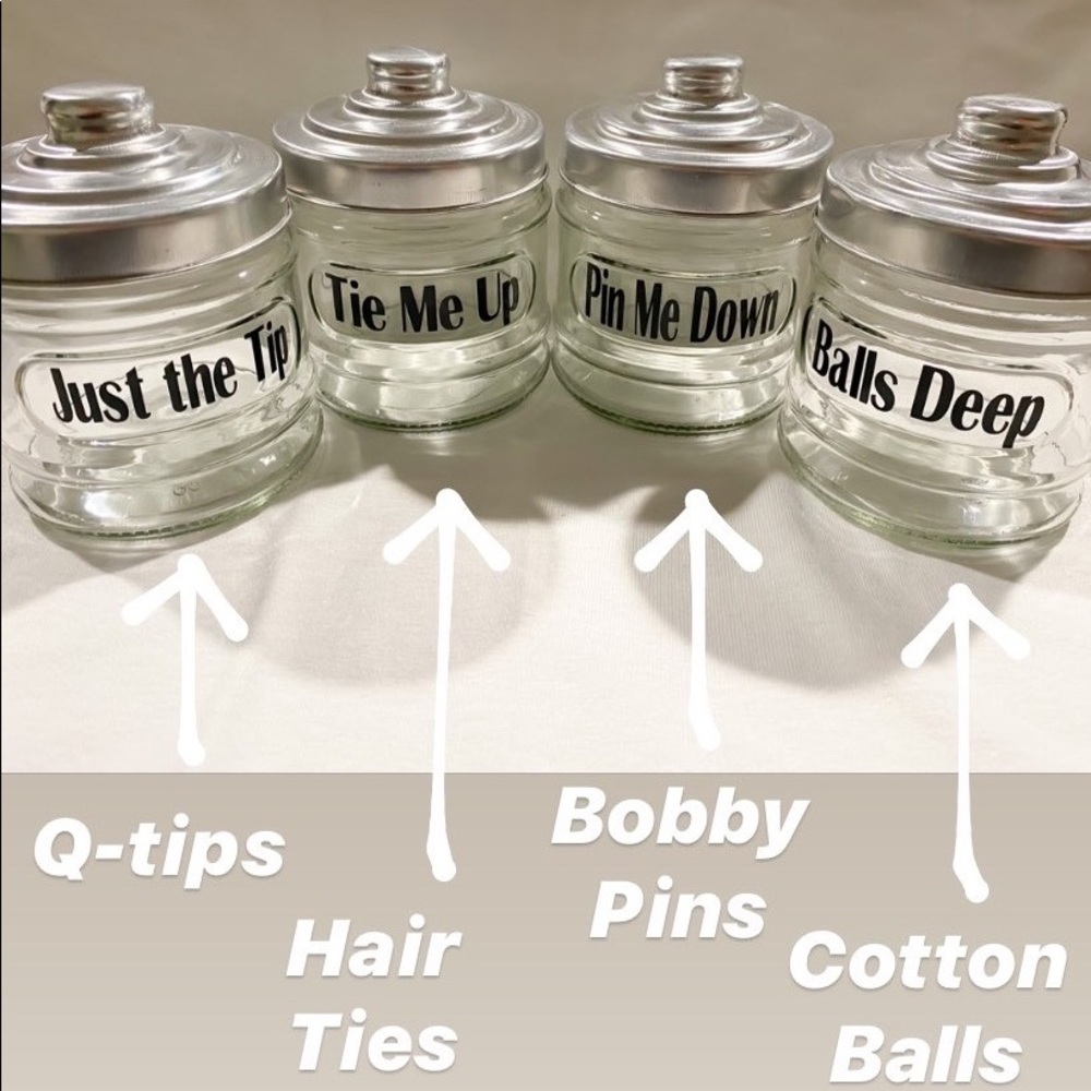 Bathroom Jar Decor